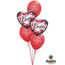 Bouquet 686 Pink & Red Roses Valentine Frame #54858-2 46063-3